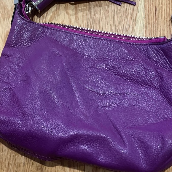 Michael Kors Vibrant Purple Crossbody Bag - Picture 7 of 8